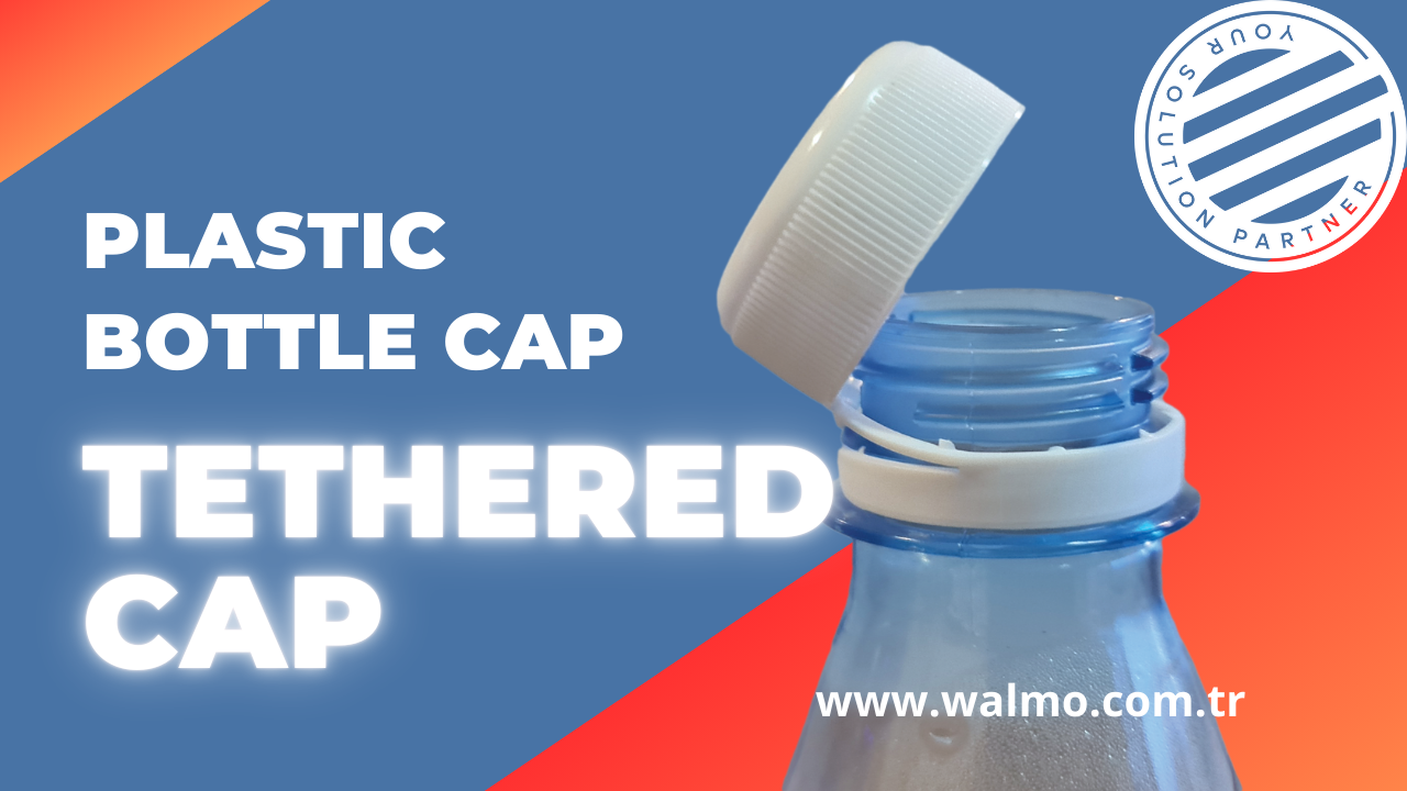 Tethered cup production machine