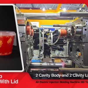 Popcorn Cup Production With Lid