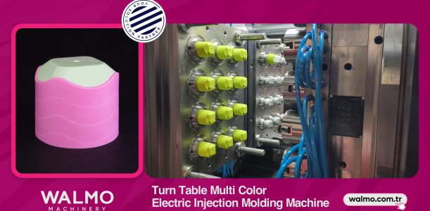 Turn Table Multi Color Electric Injection Molding Machine
