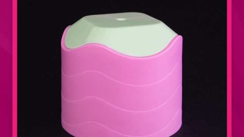 Turn Table Multi Color Deodorant Cap Production